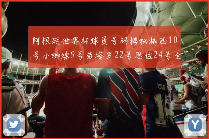 阿根廷世界杯球员号码揭秘梅西10号小蜘蛛9号劳塔罗22号恩佐24号全解析
